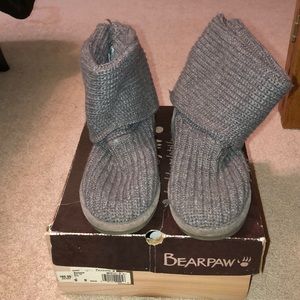 Knit bearpaw boots, open to offers!!